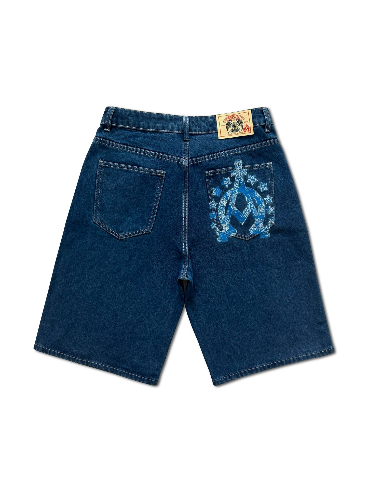 Blue Flag Jorts