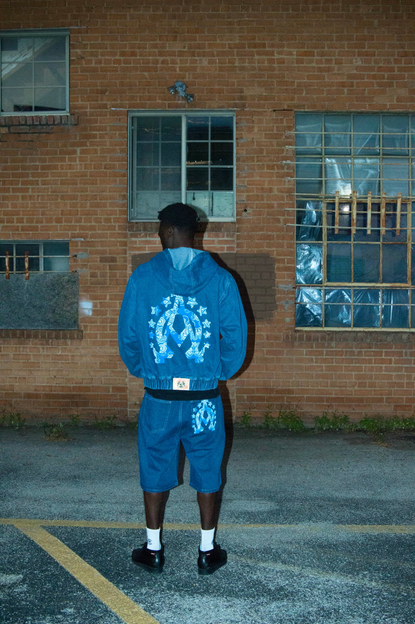Blue Flag Jorts
