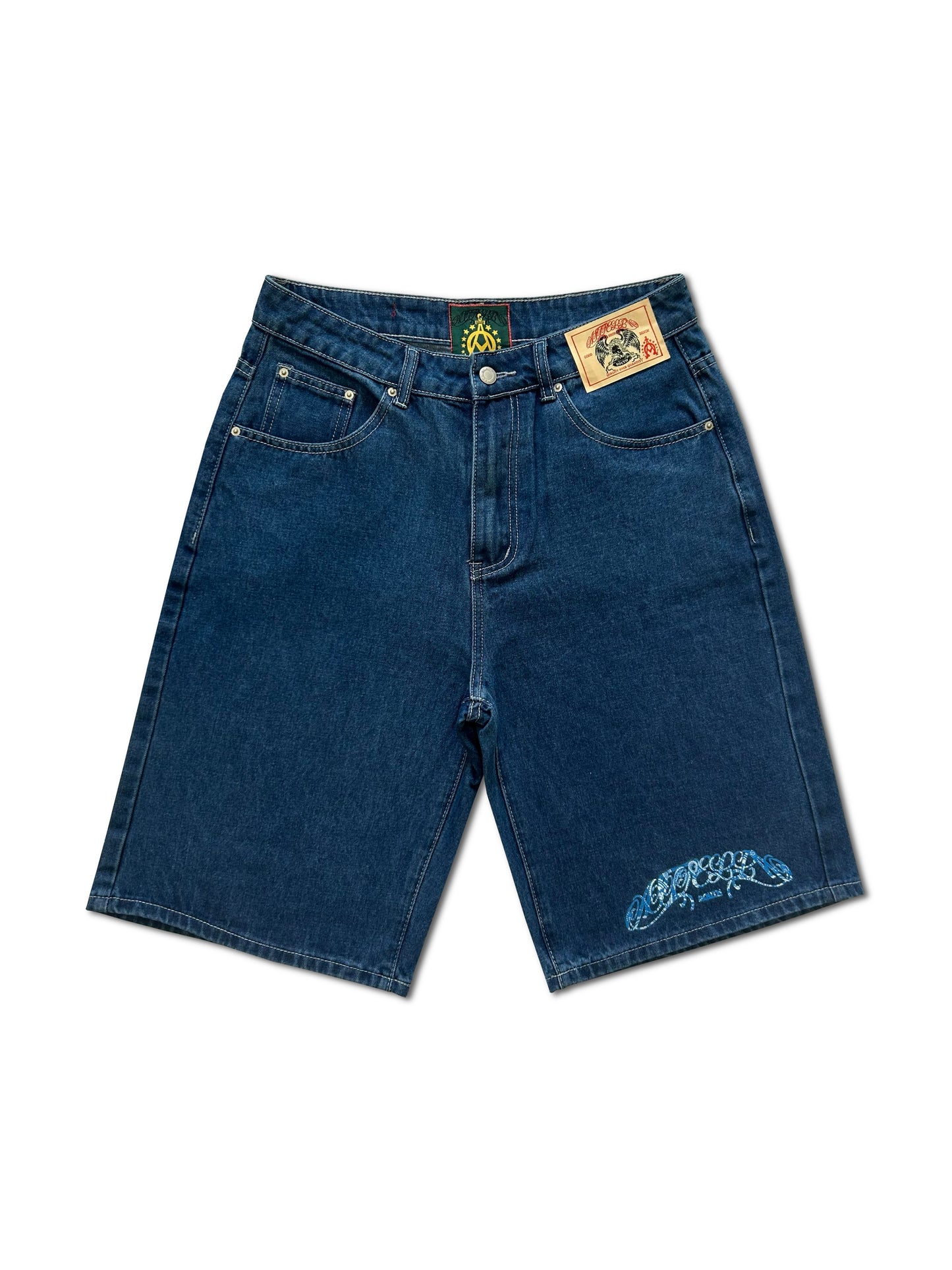 Blue Flag Jorts