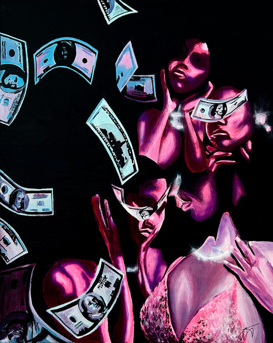 “Midnight Club” 20x24 (original)
