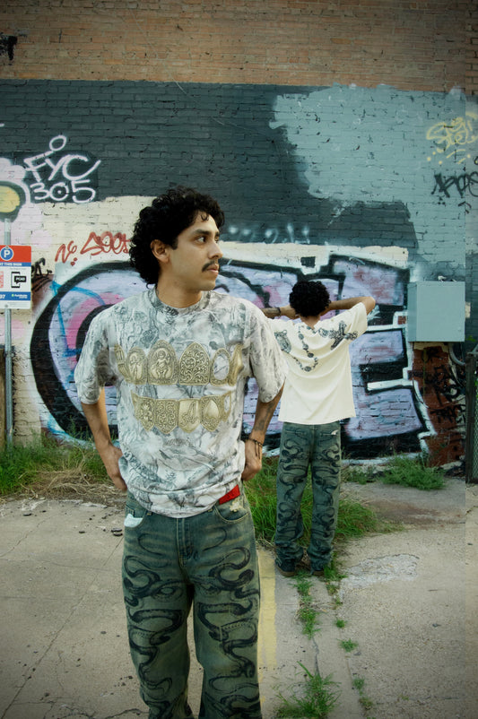 Grillz BW Camo Tee