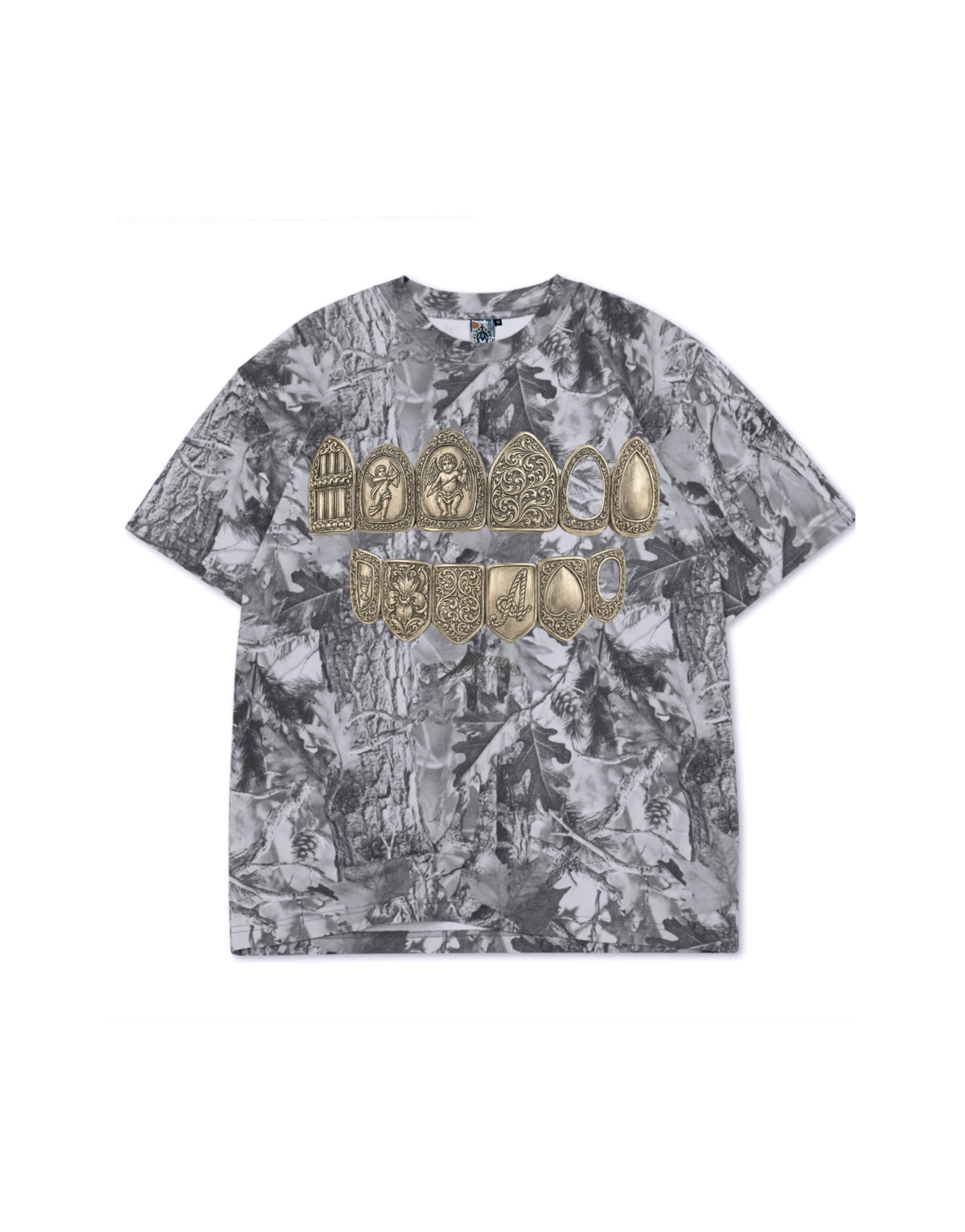 Grillz BW Camo Tee