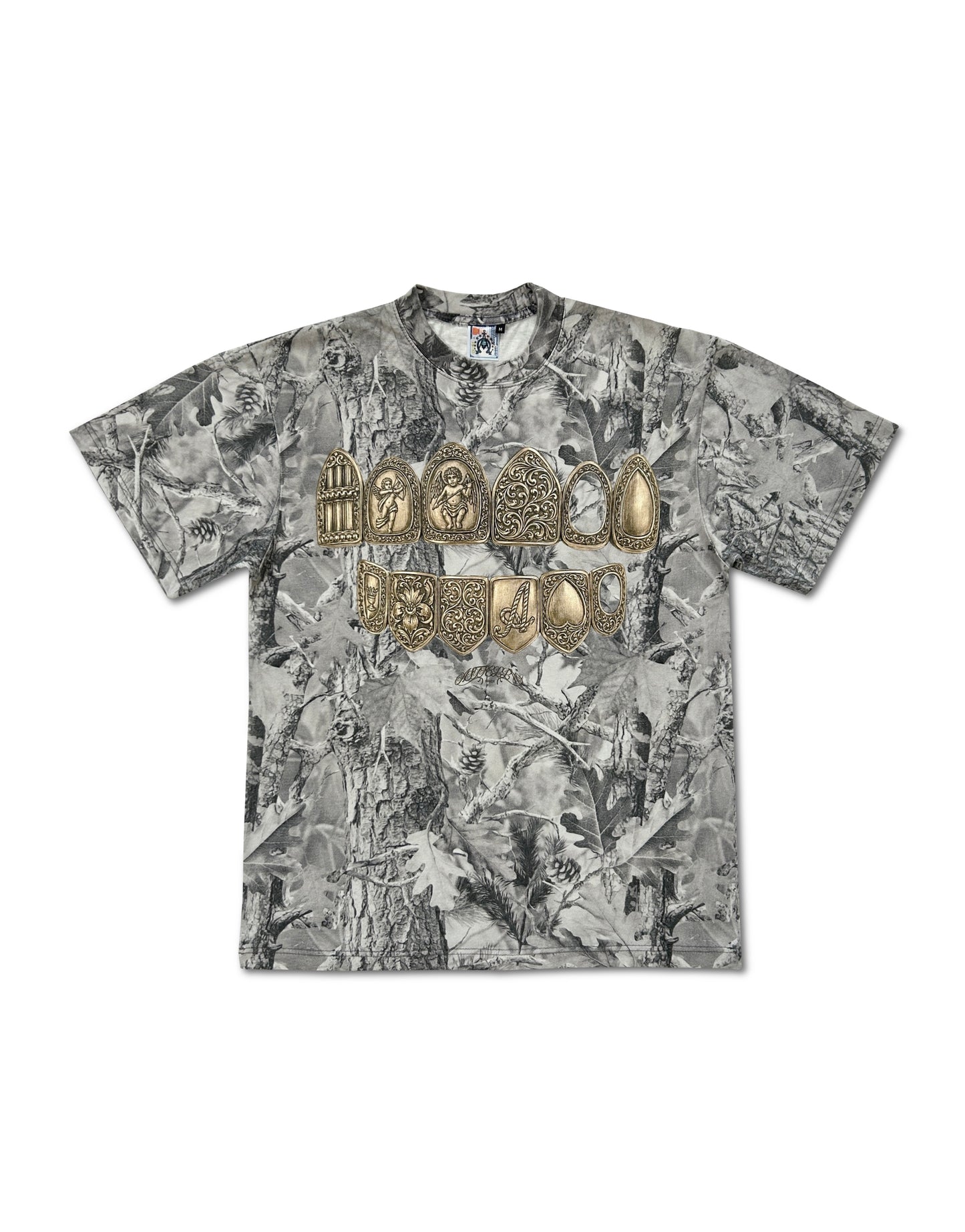 Grillz BW Camo Tee