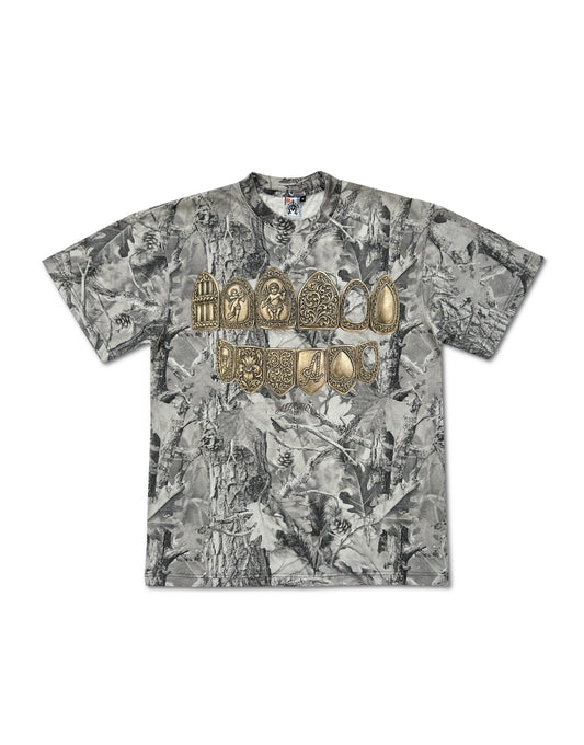 Grillz BW Camo Tee