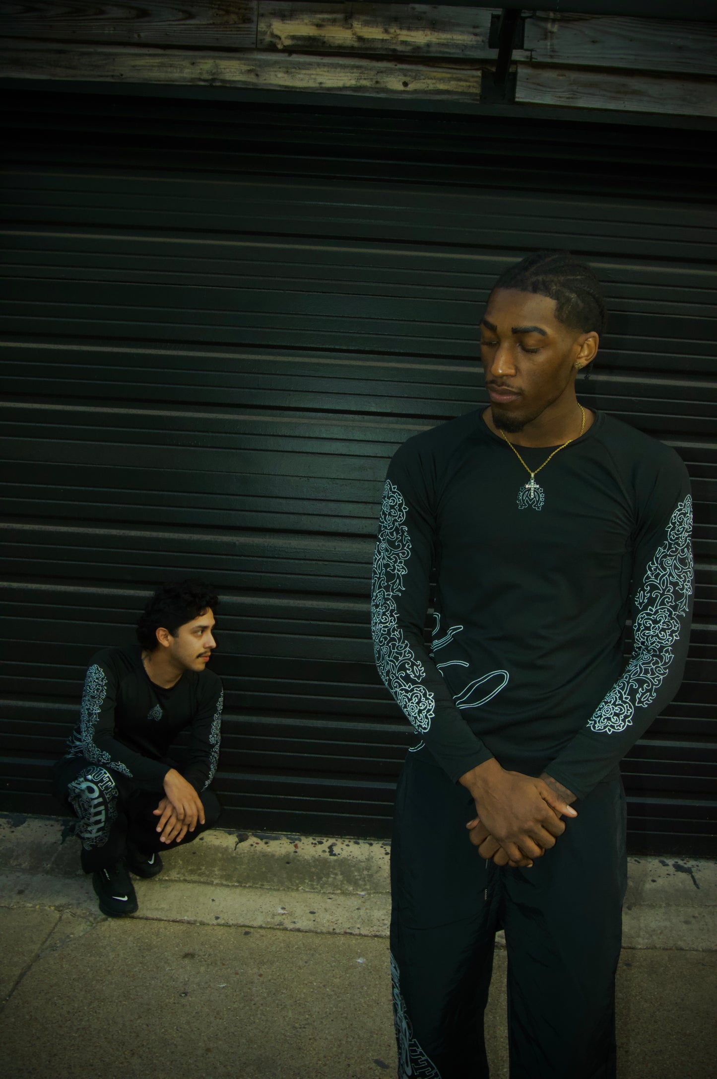 South Blk Compression Shirt